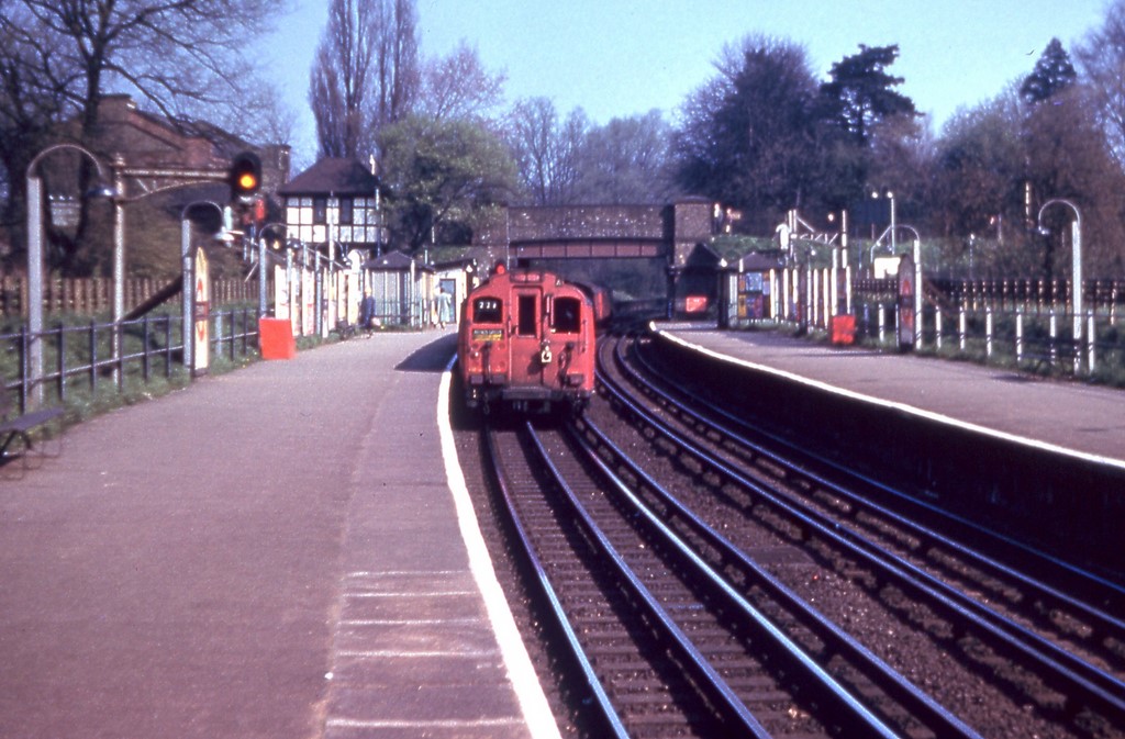 Old Piccadilly Line Train At Ickenham