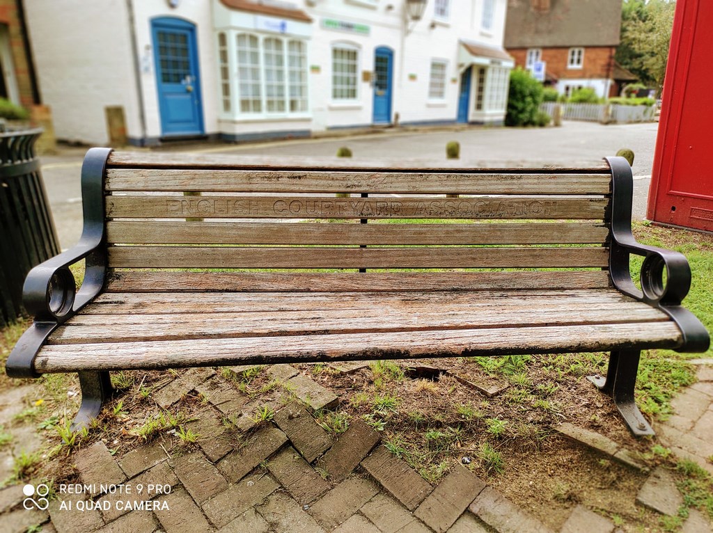Ickenham In 2020 The Bench Near The Pond