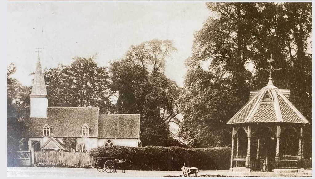 Church And Pump At Ickenham