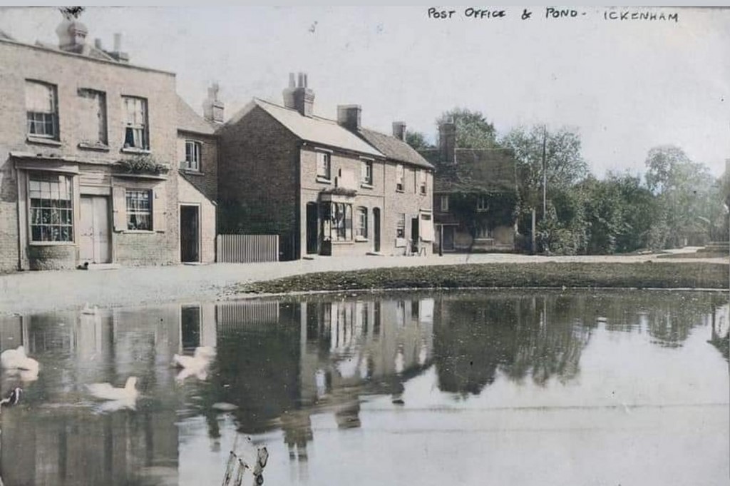 Post Office And Pond In Ickenham