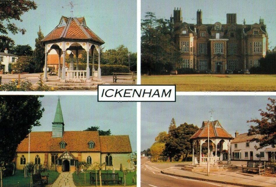 Colour MultiView Postcard Of Ickenham