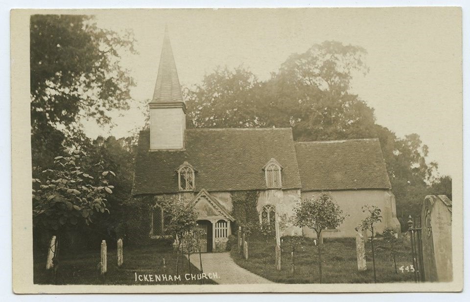 St Giles' Church Postcard