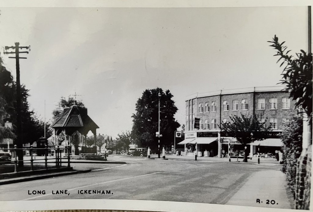 Looking Down Ickenham Road