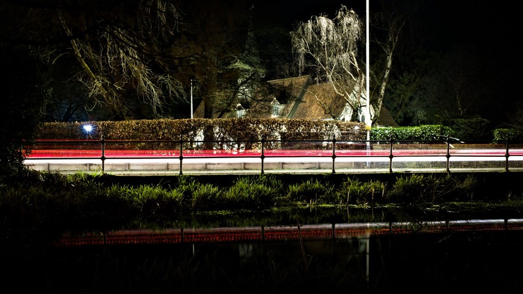 St Giles' Church In Ickenham At Night