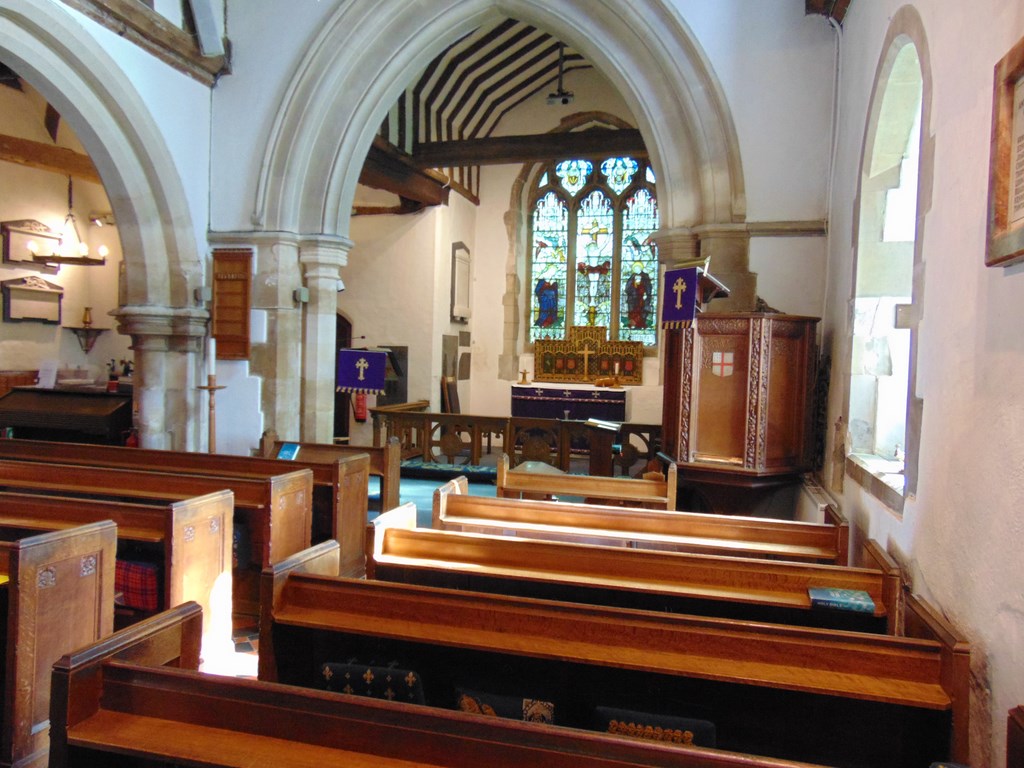 Inside St Giles' Ickenham