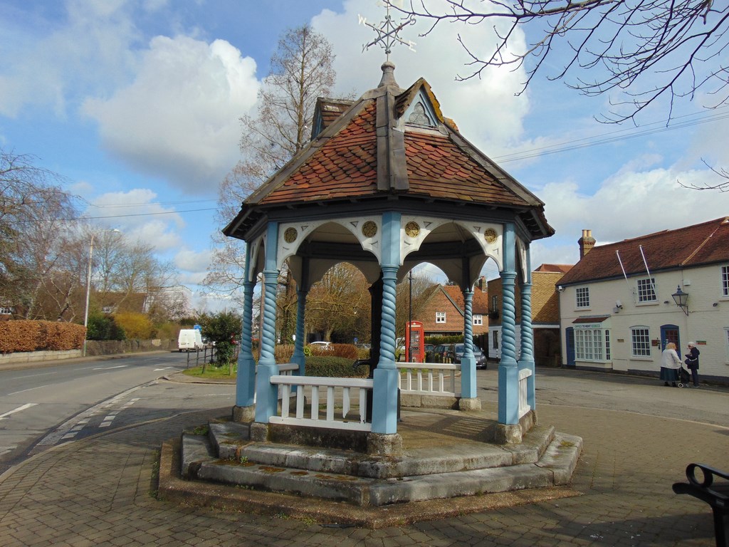 Ickenham Pump Looking Towards The Pond