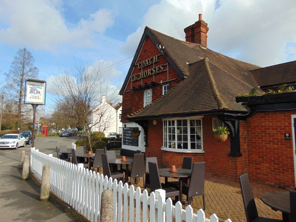 The Coach And Horses Looking Towards The Pump